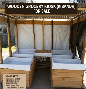 Wooden Grocery Kiosk for Sale