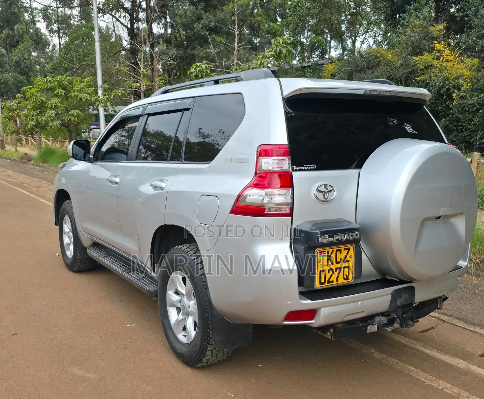Toyota Land Cruiser Prado 2014 Silver