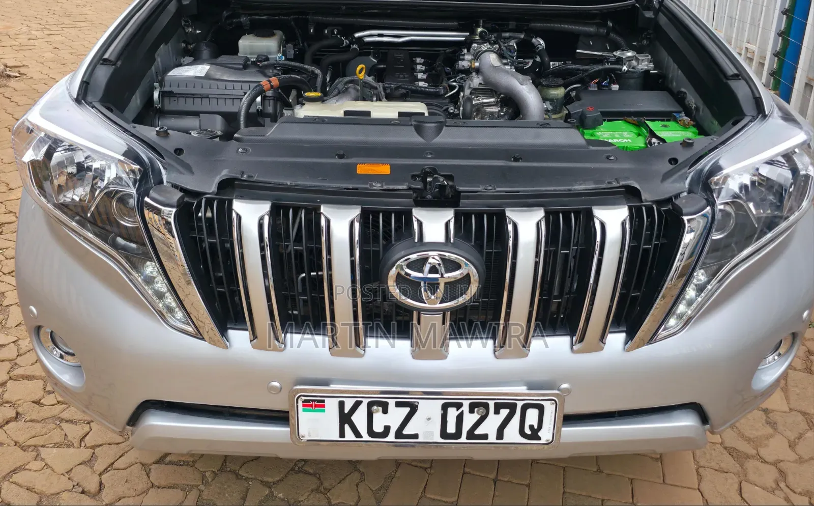 Toyota Land Cruiser Prado 2014 Silver