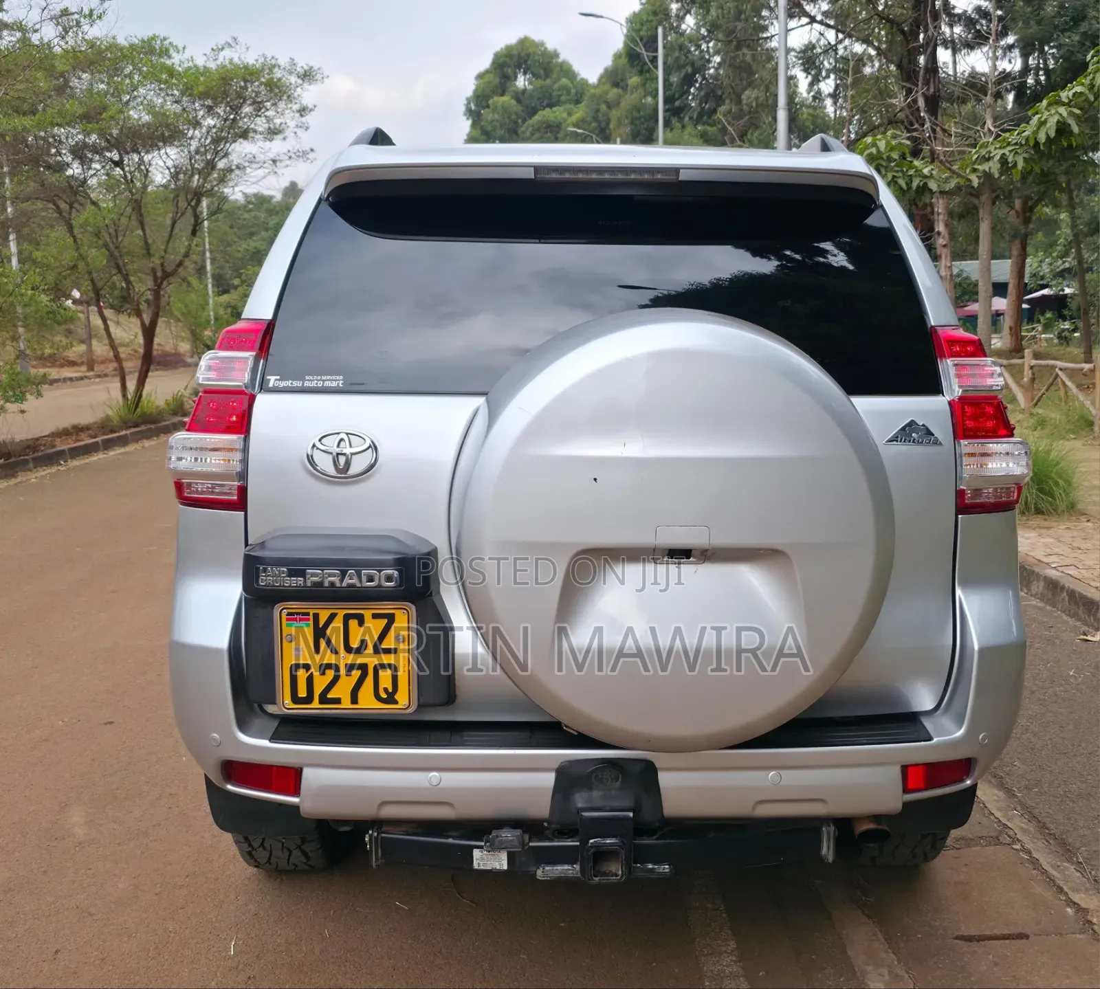 Toyota Land Cruiser Prado 2014 Silver