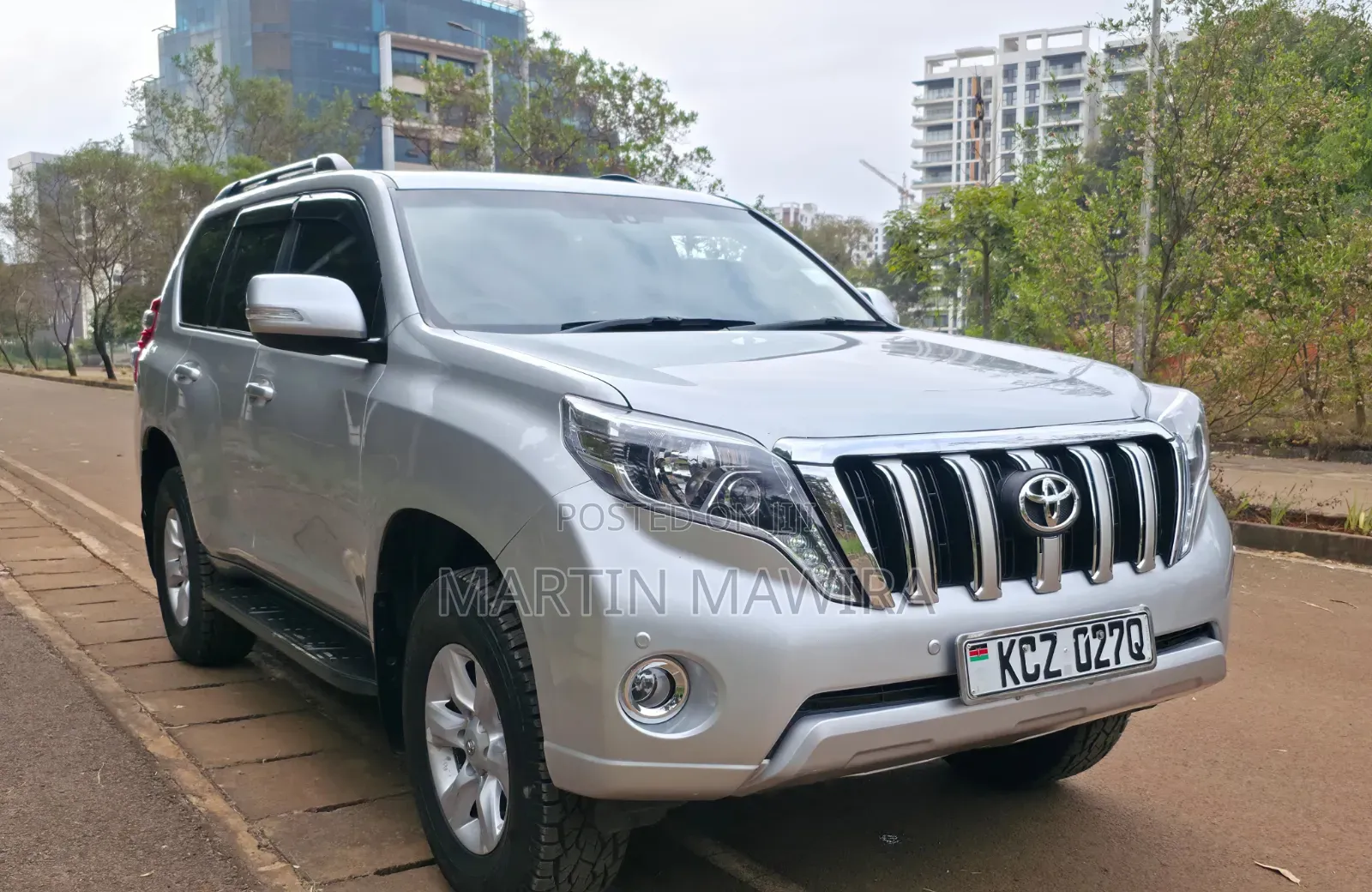 Toyota Land Cruiser Prado 2014 Silver