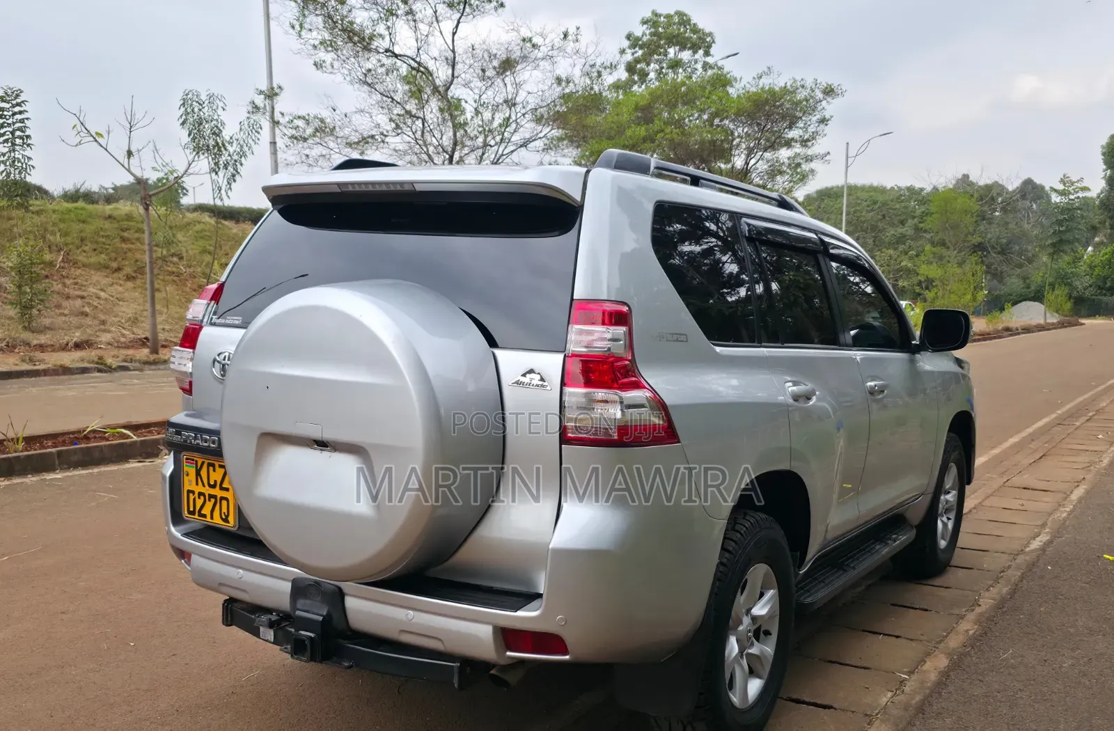 Toyota Land Cruiser Prado 2014 Silver