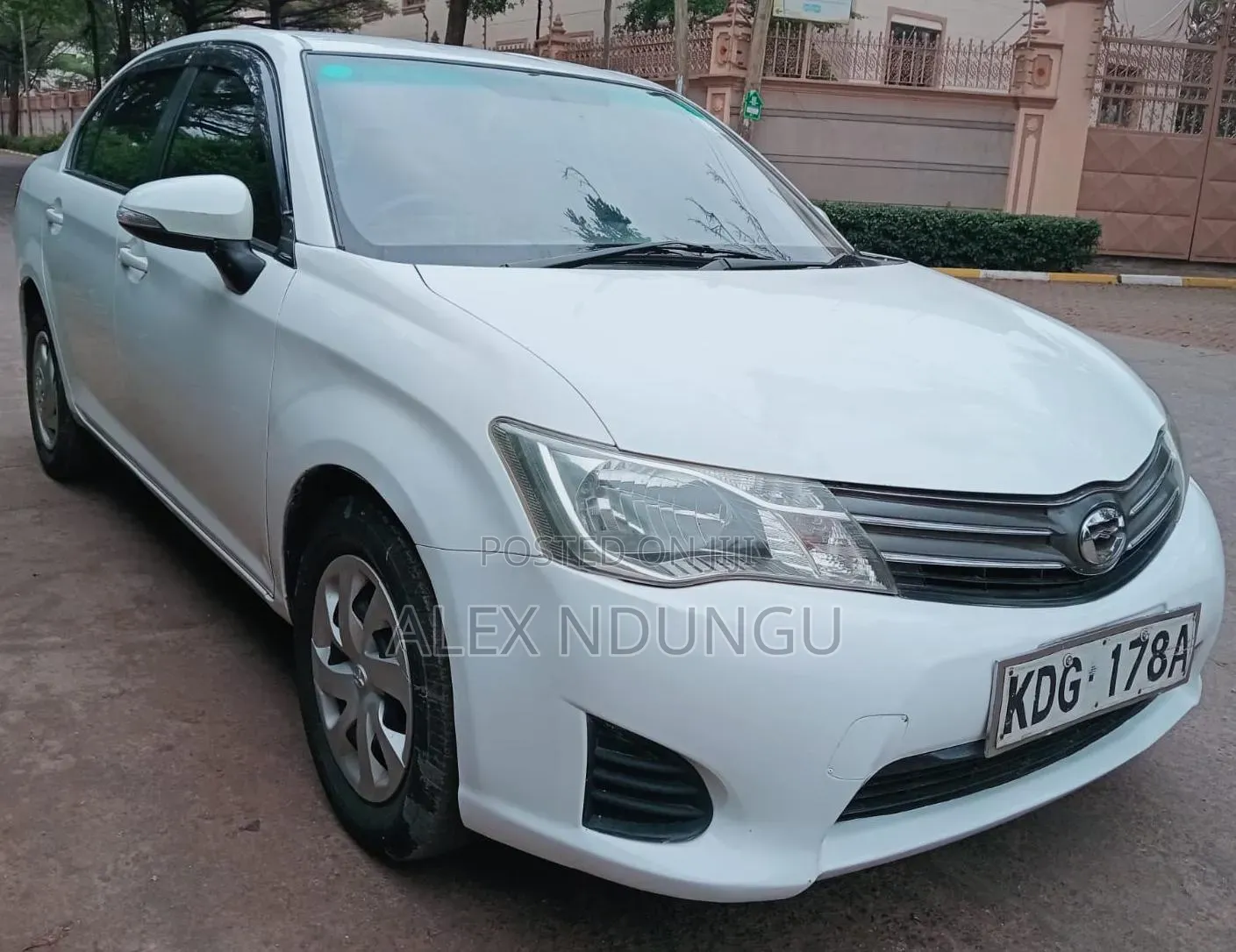 Toyota Axio 2014 White