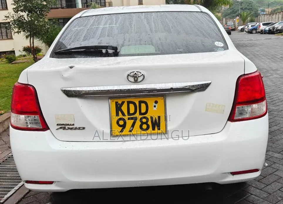 Toyota Axio 2015 White