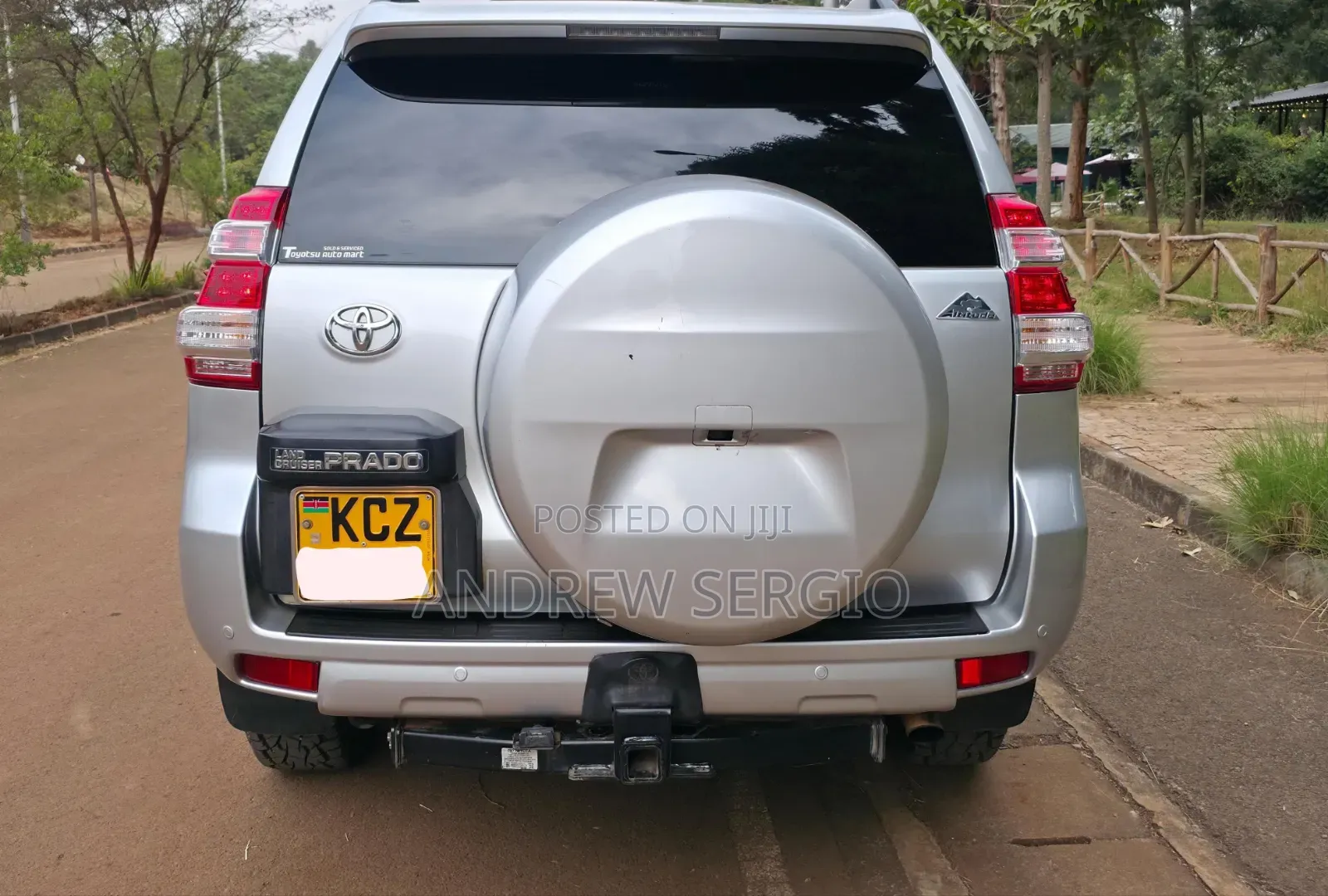 Toyota Land Cruiser Prado 3.0 TD 2012 Silver