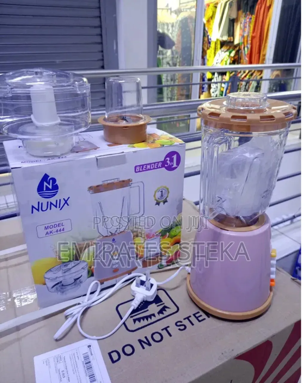 Nunix AK 444 3in1 Blender 1.5ltrs 350W