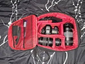 Canon 80d Camera Complete With 3 Lenses, Charger,Spare Battery and Bag