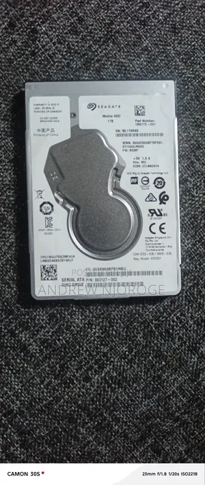 1 Tb Laptop Harddsik