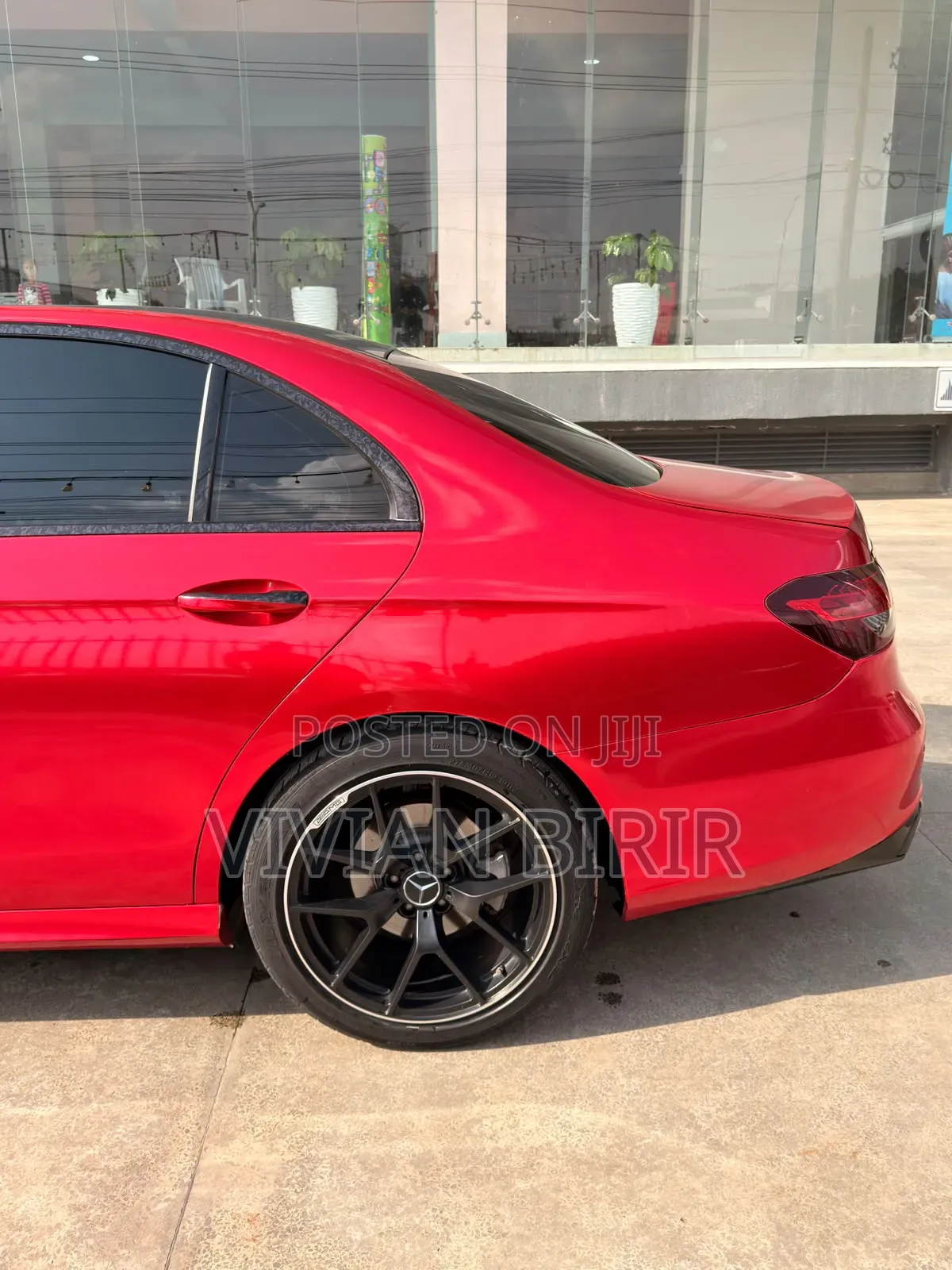 Mercedes-Benz E220 2016 Red