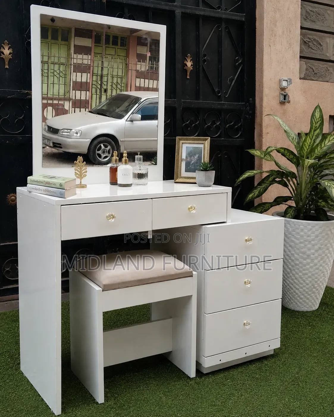 Dressing Table / Vanity Table With Stool /