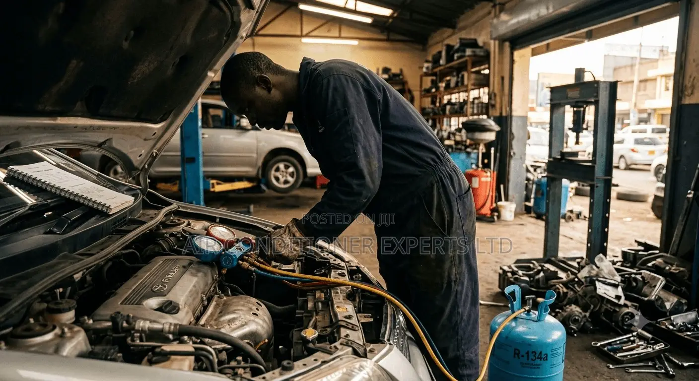 Car Air Conditioner Repair and Gas Refill