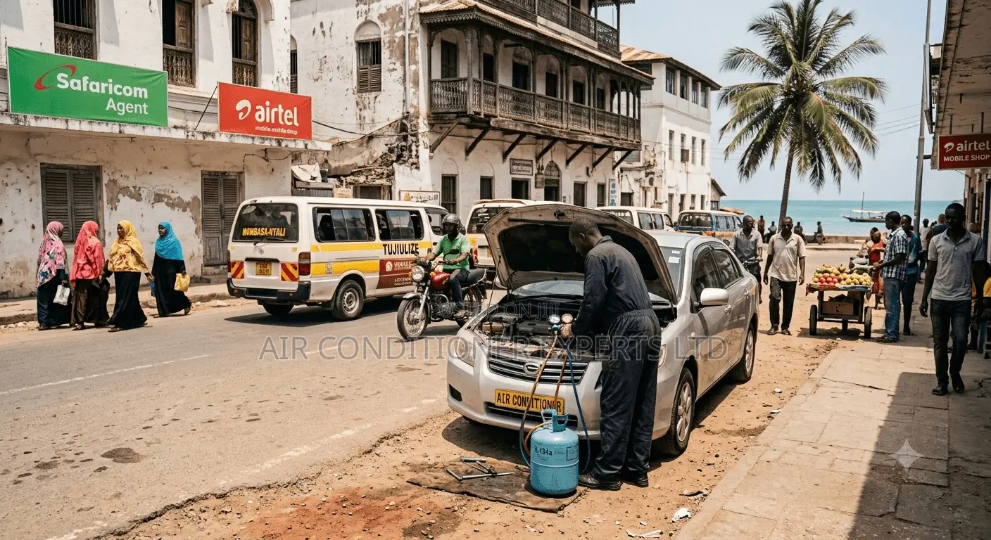 Car Air Conditioner Repair and Gas Refill