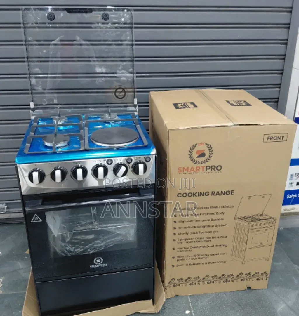 Auto Ignition Smartpro 50 55 3G 1E Standing Cooker