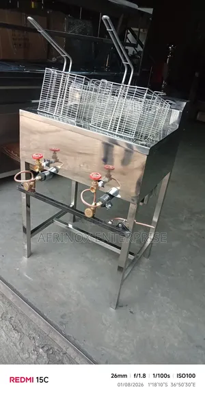 Heavy Duty Gas Chips Deep Fryer
