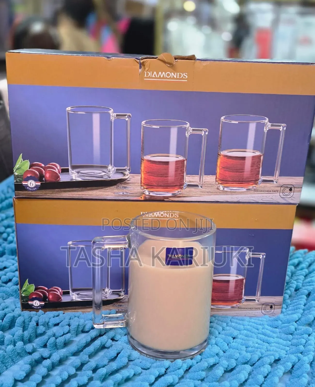 500ml Borosilicate Glass Cups