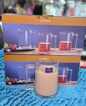 500ml Borosilicate Glass Cups