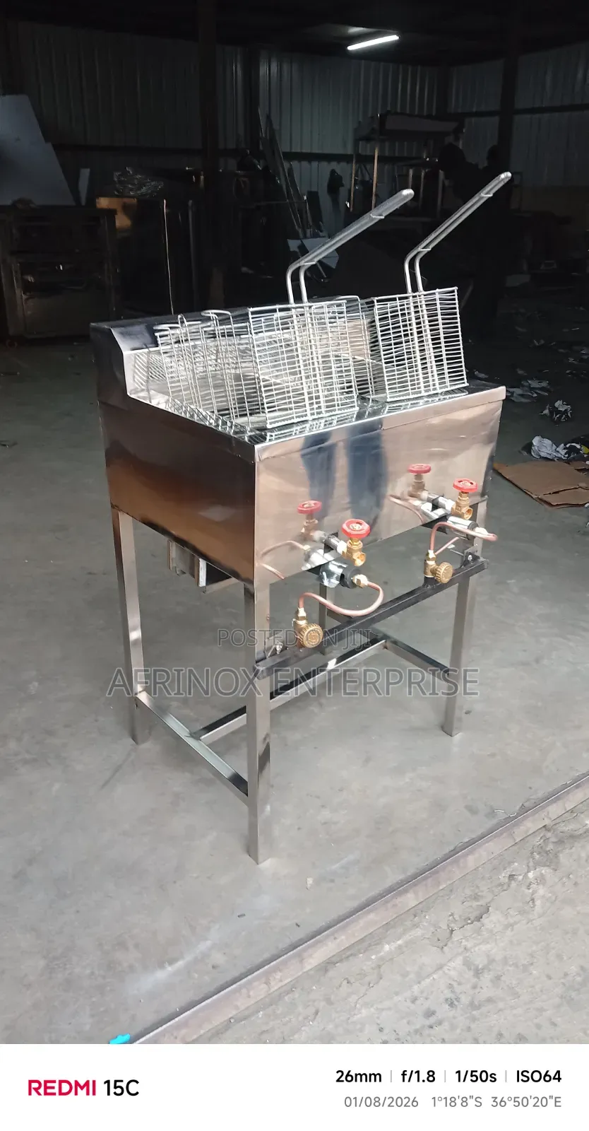 Gas Deep Fryer, Chef's Pro