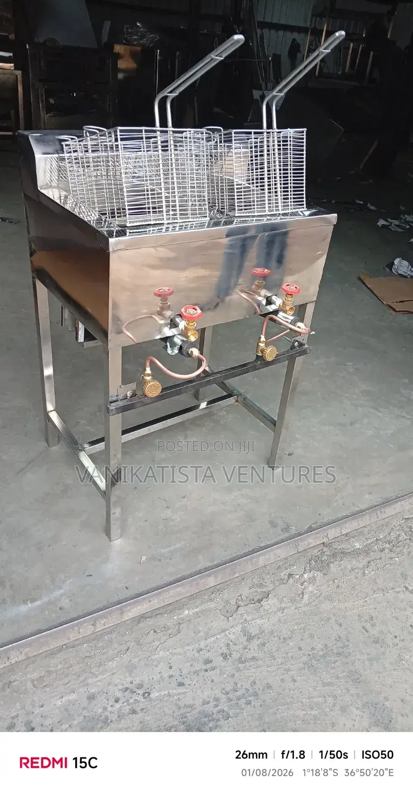 Large Capacity Deep Fryer Snacks Machine
