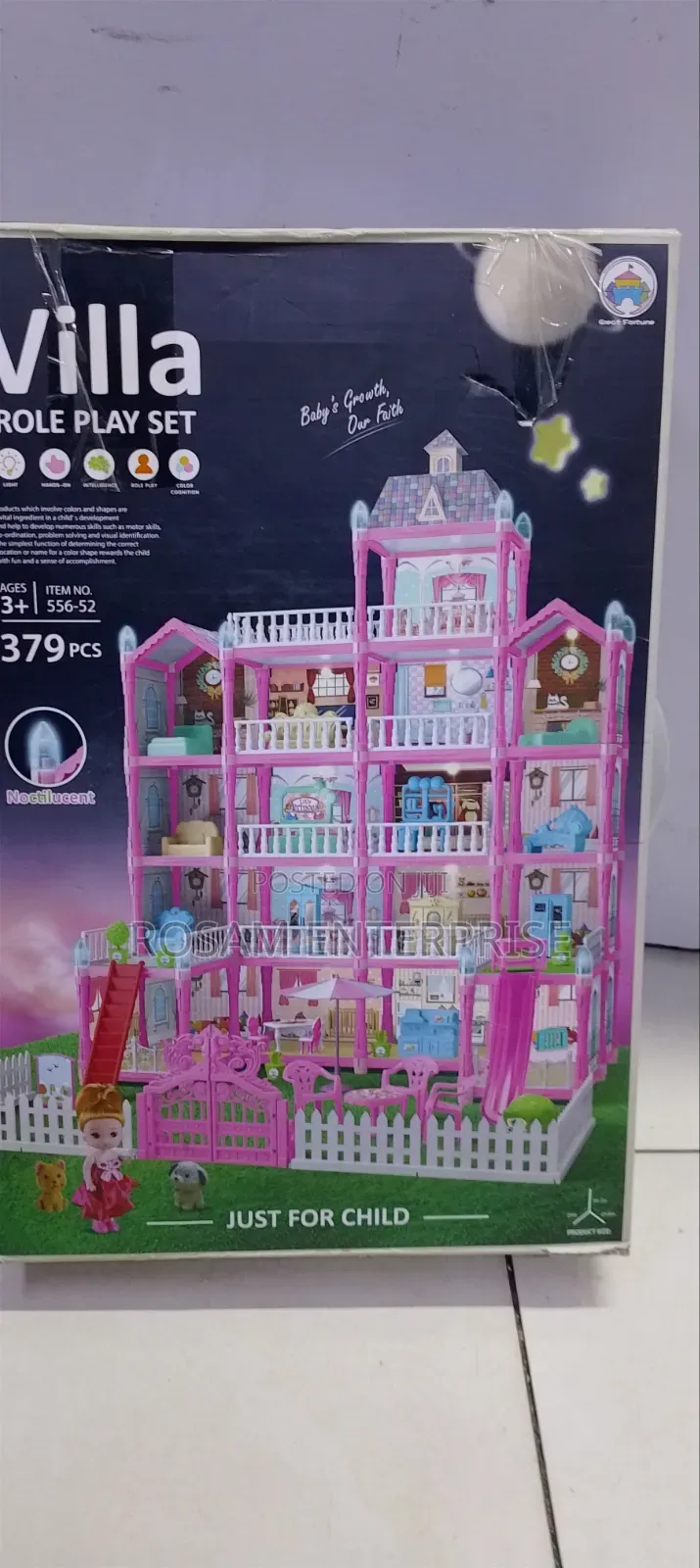 379pcs Doll House Kids