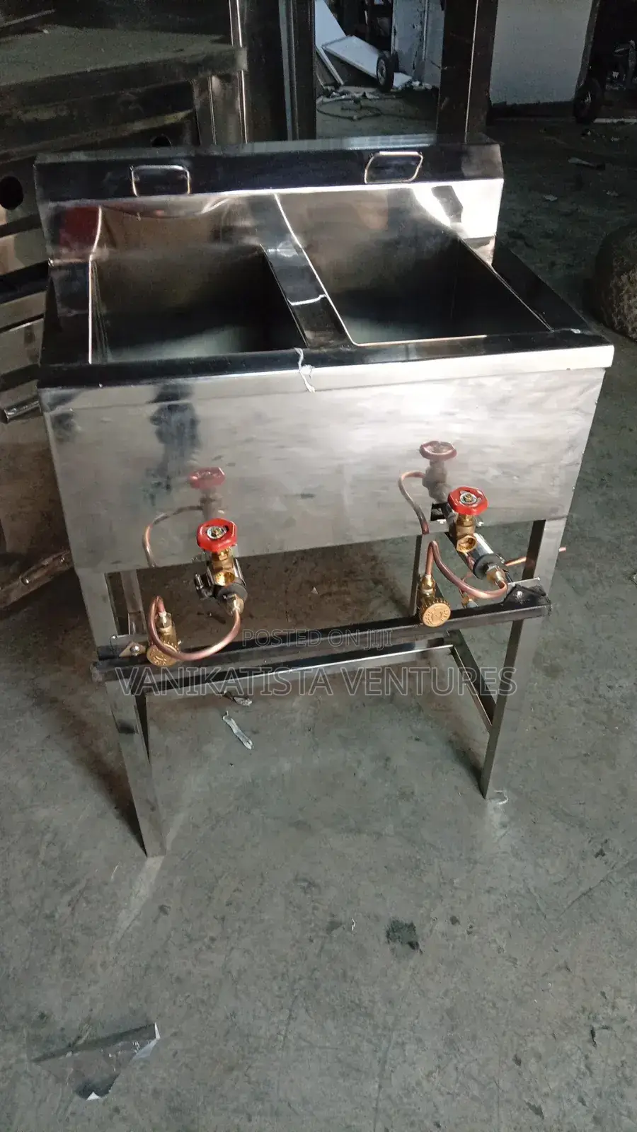Deep Fryer, Gas Fryer With Fibre Insulation
