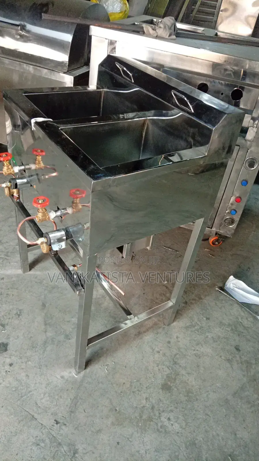 Deep Fryer, Gas Fryer With Fibre Insulation