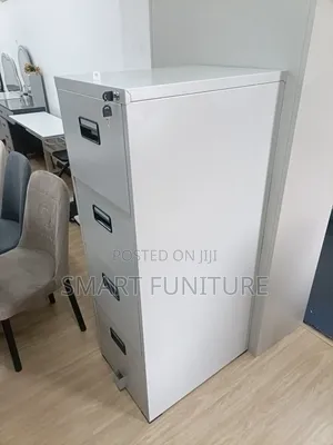 Executive Heavy-Duty Metallic Filing Cabinet