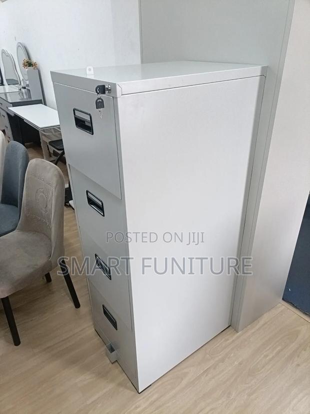 Executive Heavy-Duty Metallic Filing Cabinet - main view