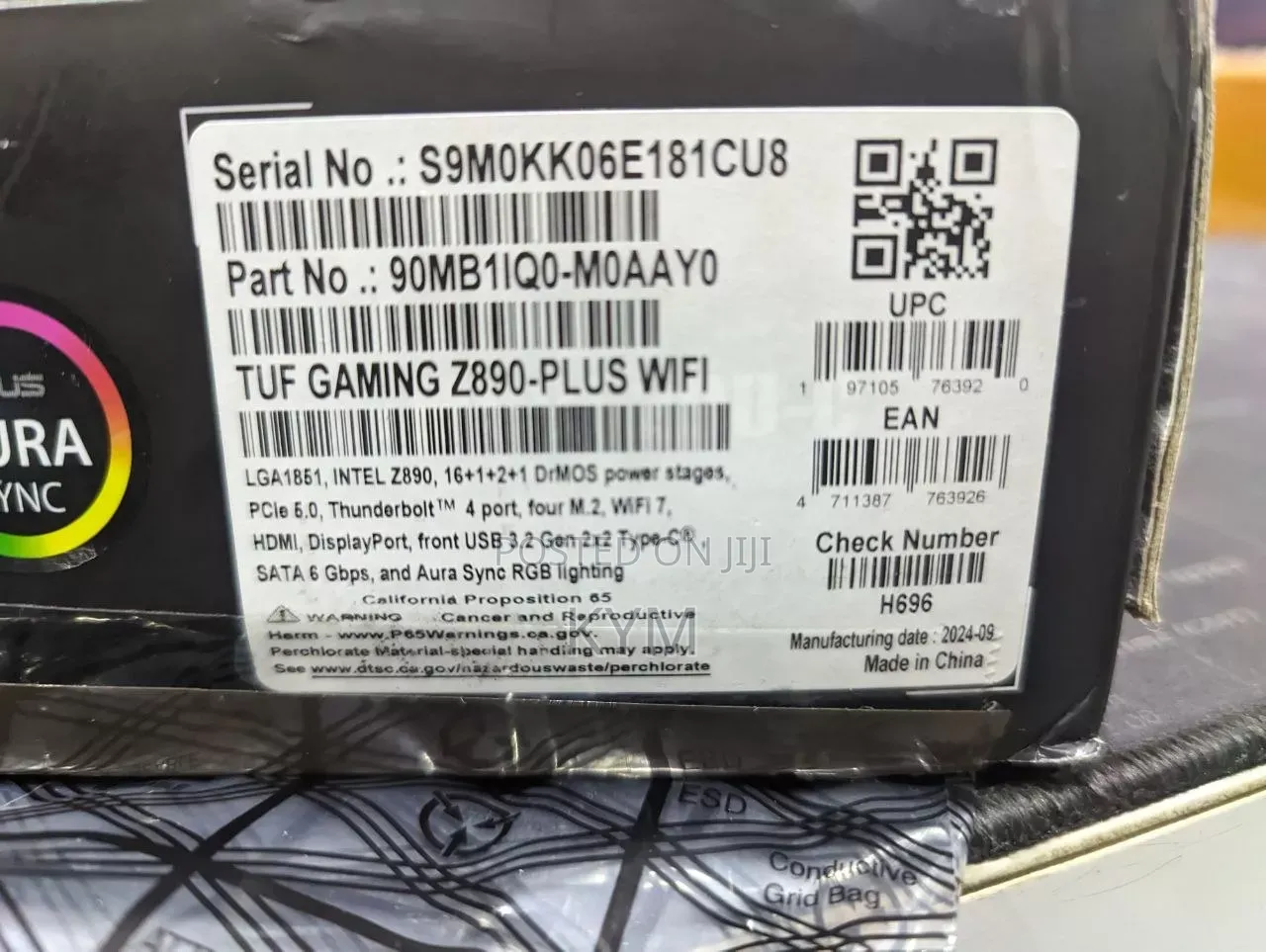 ULTRA 7 Series + Z890 Motherboard