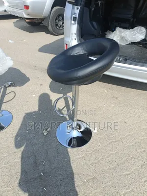 One Seater Leather Bar Stools