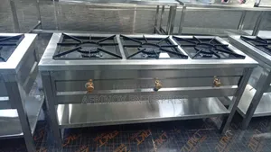 Gas Jiko, Three Burner High Pressure Energy Saving Jiko. Gas Stove