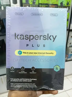 This Kaspersky Plus Internet Security 3 Devices 1-Year Subscription.