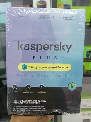 Kaspersky Plus Internet Security Software 3 Users