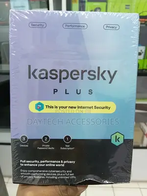Kaspersky Plus Internet Security Software 3 Users