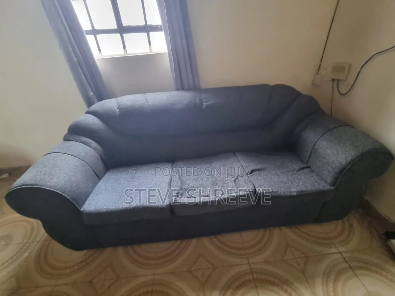 3 Seater Sofa Grey