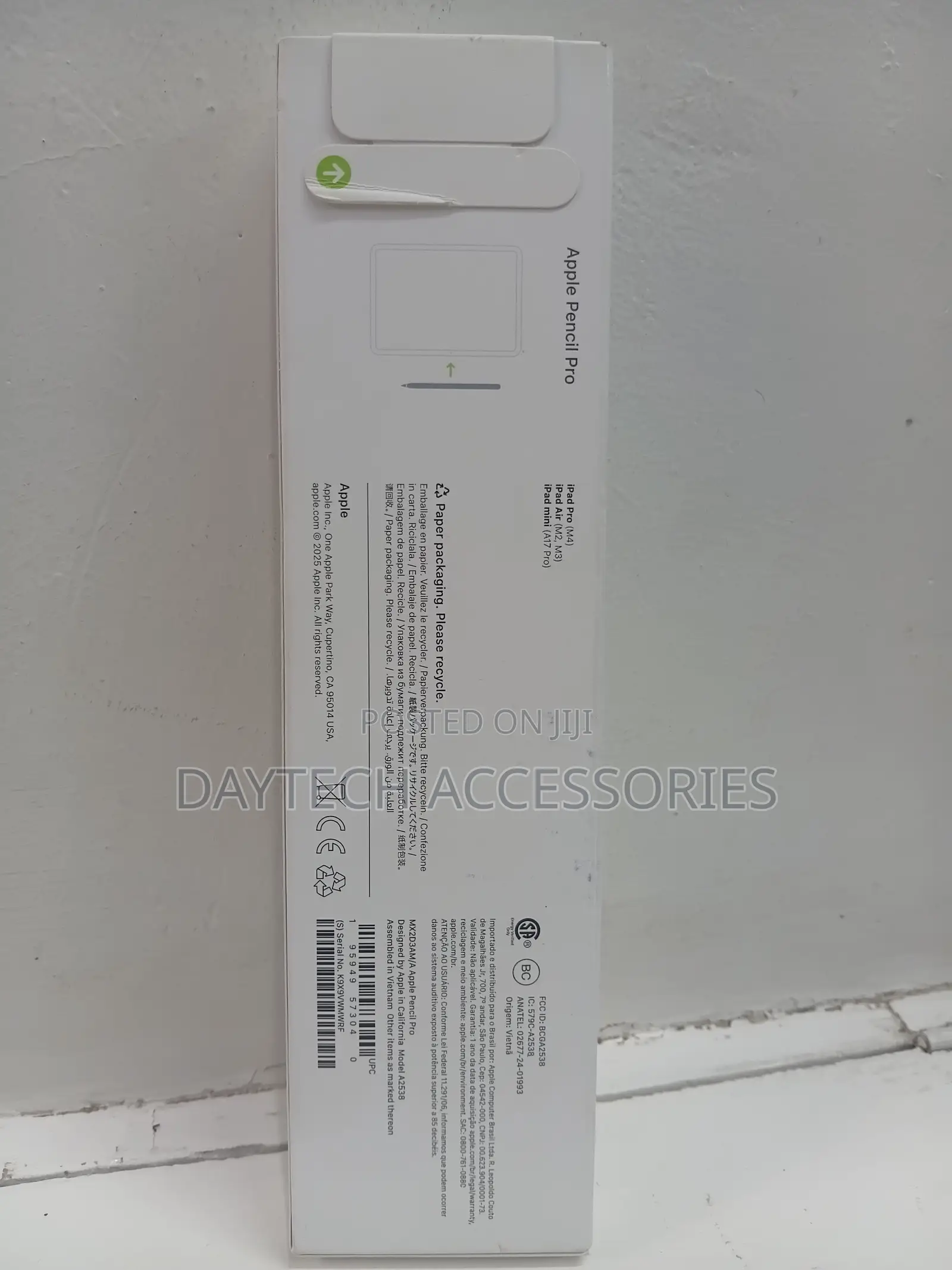 Apple Pencil Pro Stylus for iPad (MX2D3ZM/A)