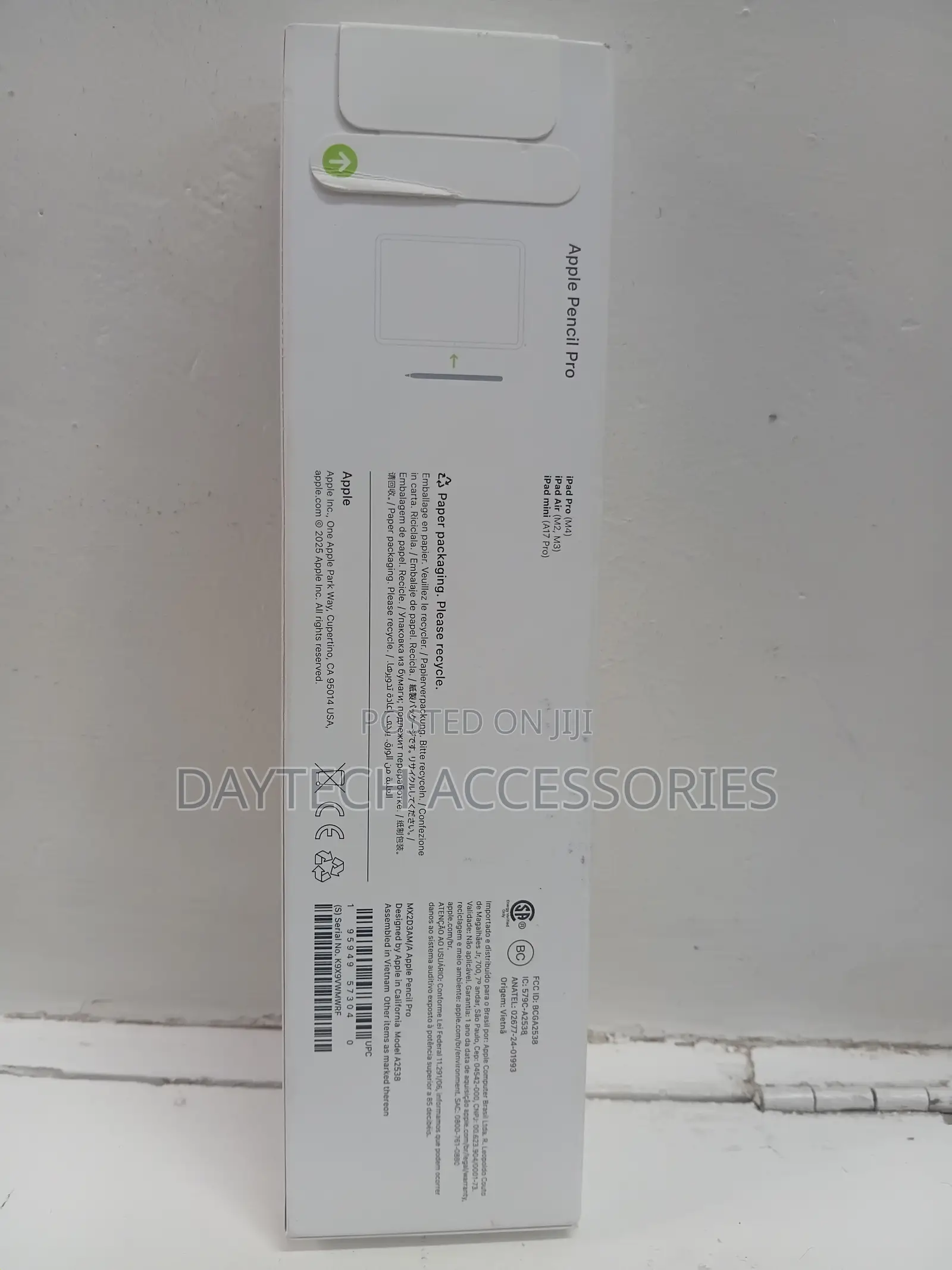 Apple Pencil Pro Compatible With iPad Pro 11" M4/M5