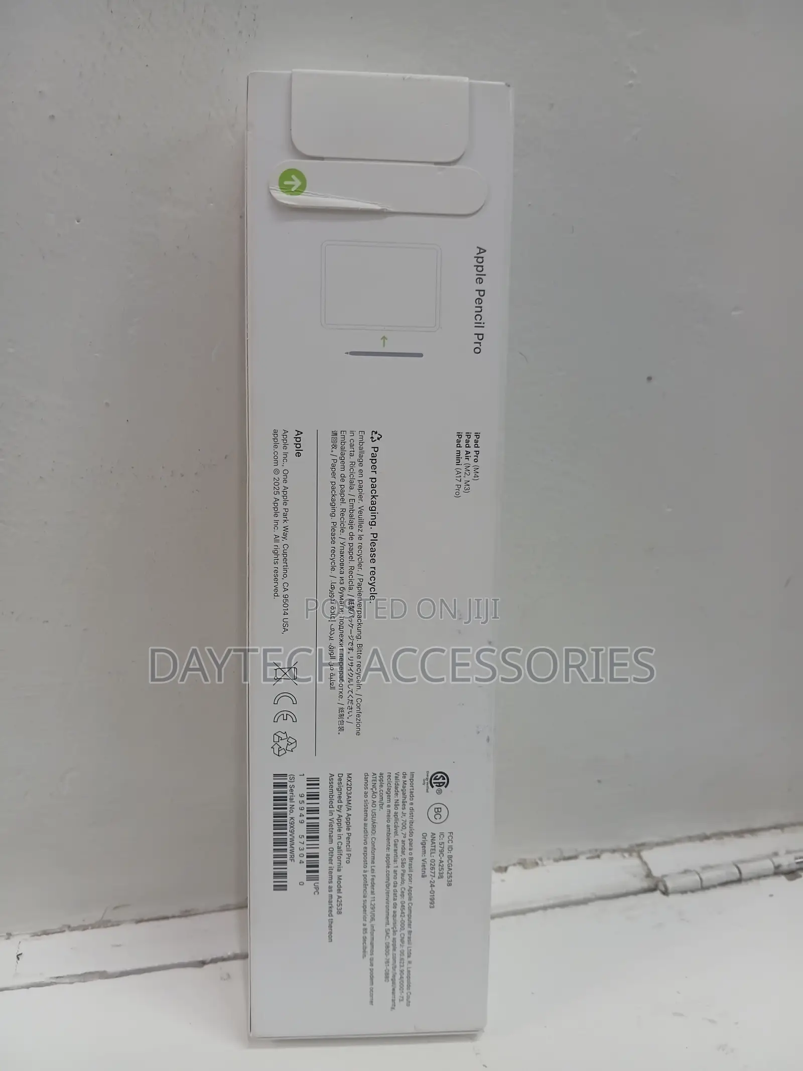Apple Pencil Pro Compatible With iPad Pro 11" M4/M5