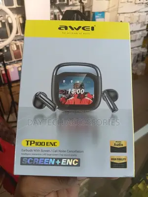 Awei TP100 True Wireless Bluetooth Earbuds – ENC Noise Reduction.