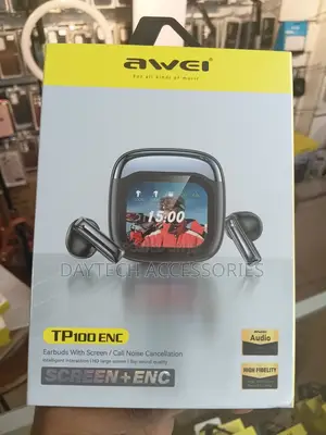 Awei TP100 True Wireless Bluetooth Earbuds – ENC Noise Reduction.