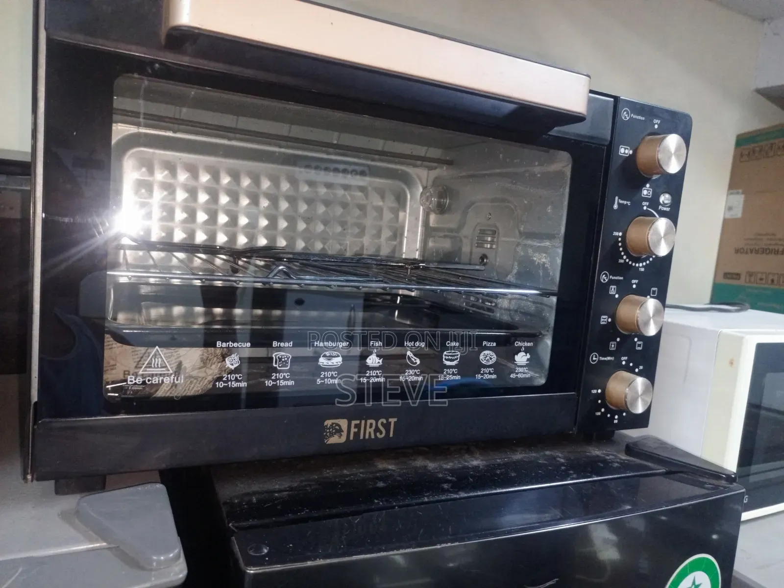 Ex-Uk Convection (Turbo Fan) Pizza Oven+ 2 Elct Burners Mint Condition