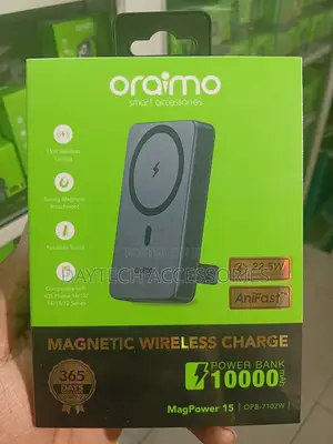 Oraimo MagPower 15 10000mAh Wireless and Wired Power Bank