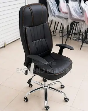 High-Back Leather Executive Chair