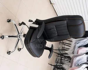 High-Back Leather Executive Chair