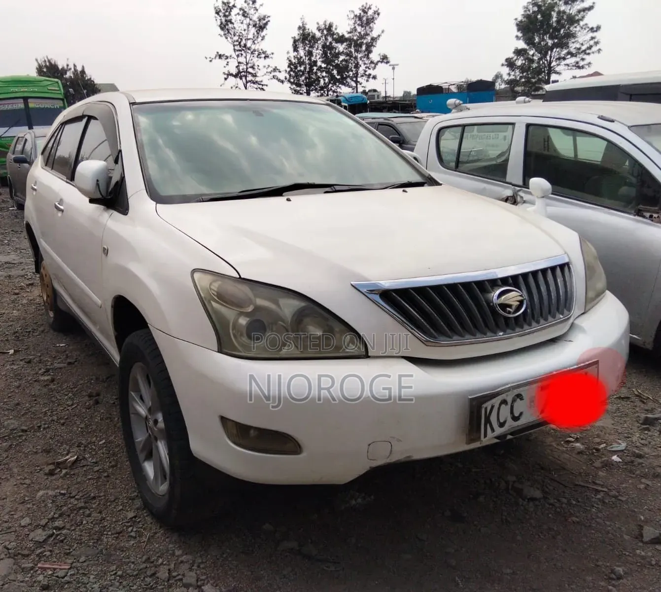 Toyota Harrier 2008 White