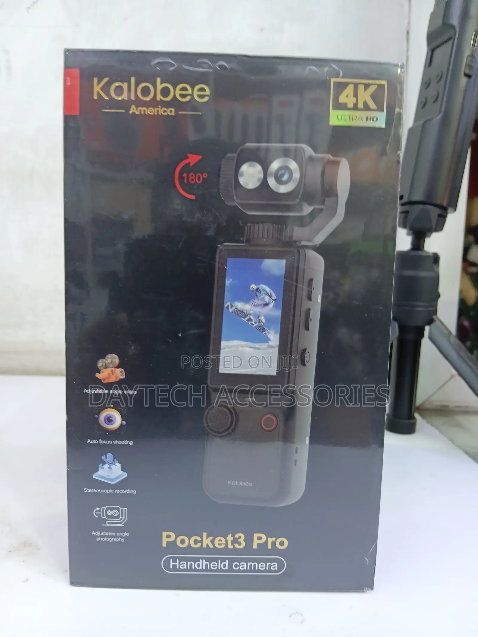 This Is a Kalobee America Pocket3 Pro Handheld Vlogging Camera.