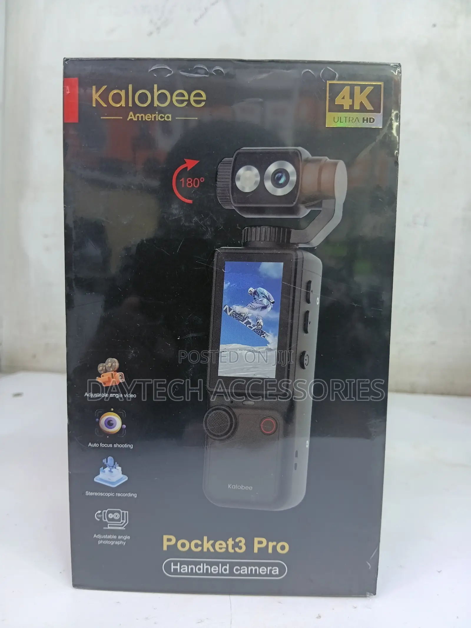 This Is a Kalobee America Pocket3 Pro Handheld Vlogging Camera.