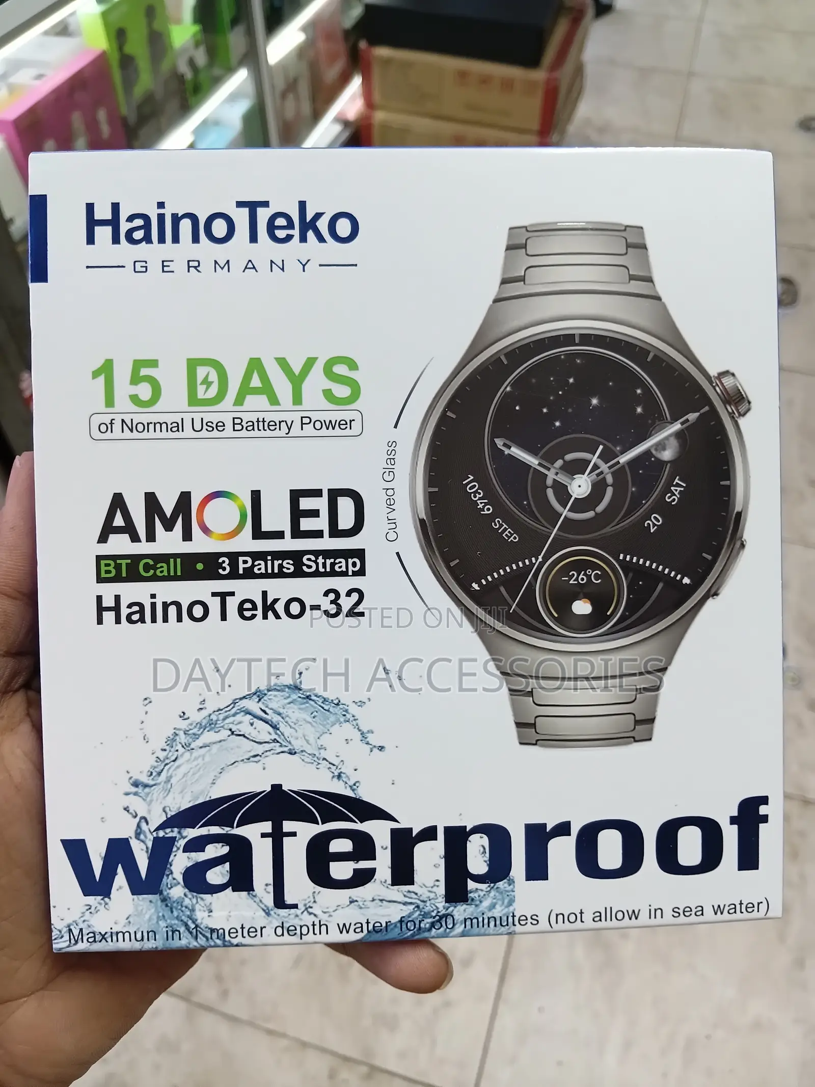 This Is a HainoTeko-32 Smartwatch.