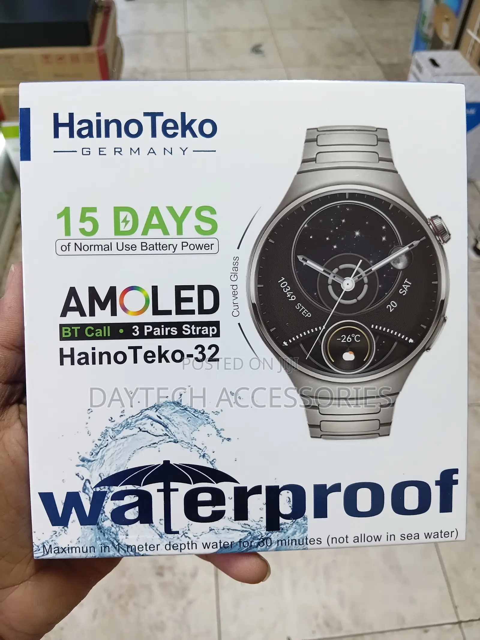This Is a HainoTeko-32 Smartwatch.