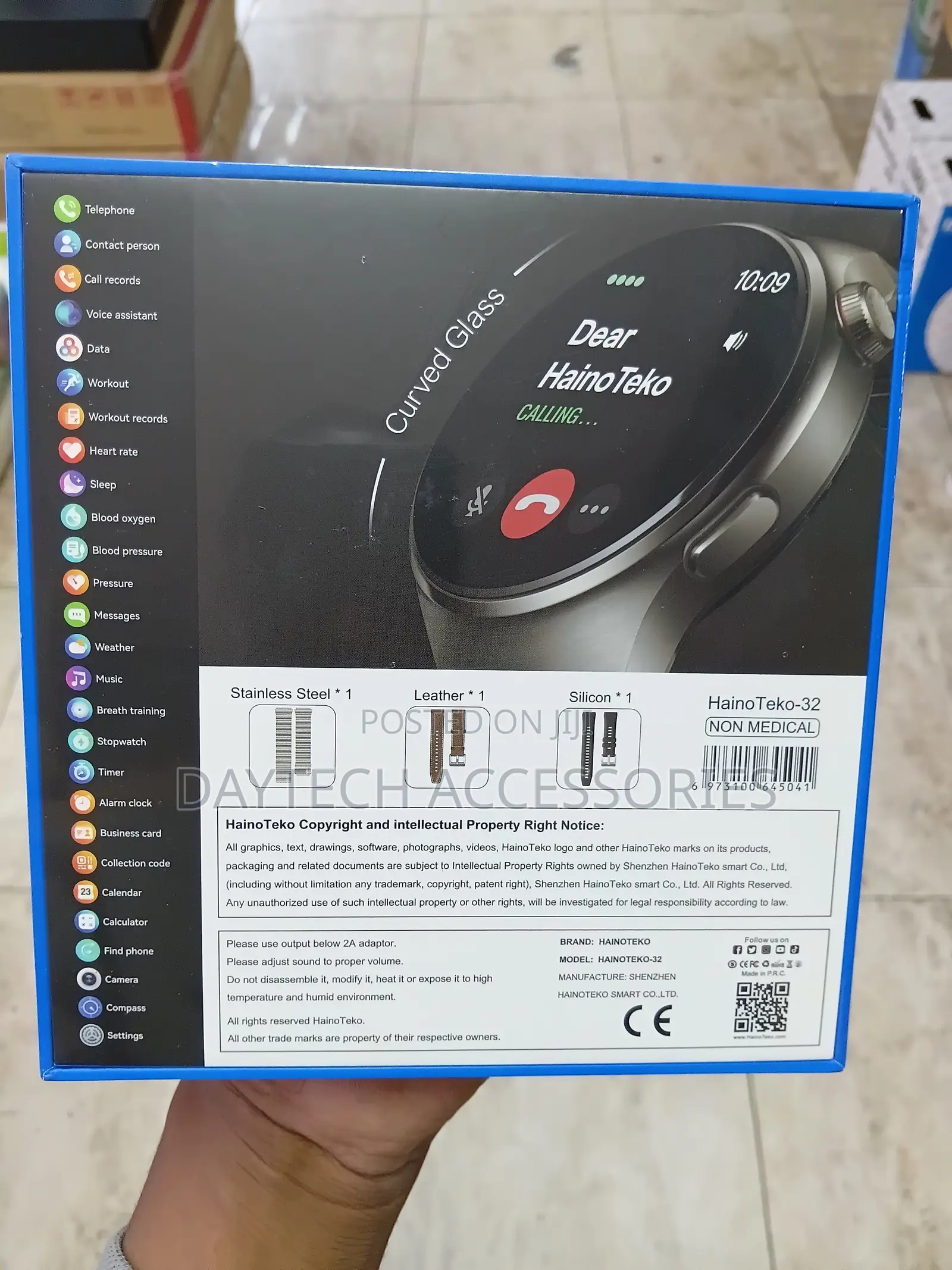 This Is a HainoTeko-32 Smartwatch.