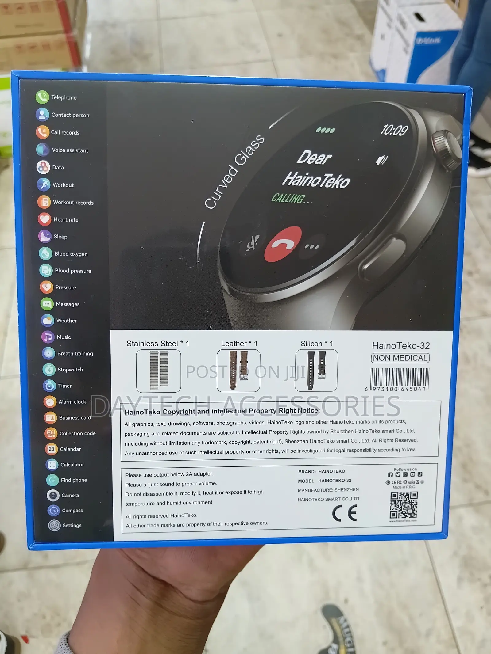 This Is a HainoTeko-32 Smartwatch.